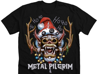 Metal Christmas T-shirt
